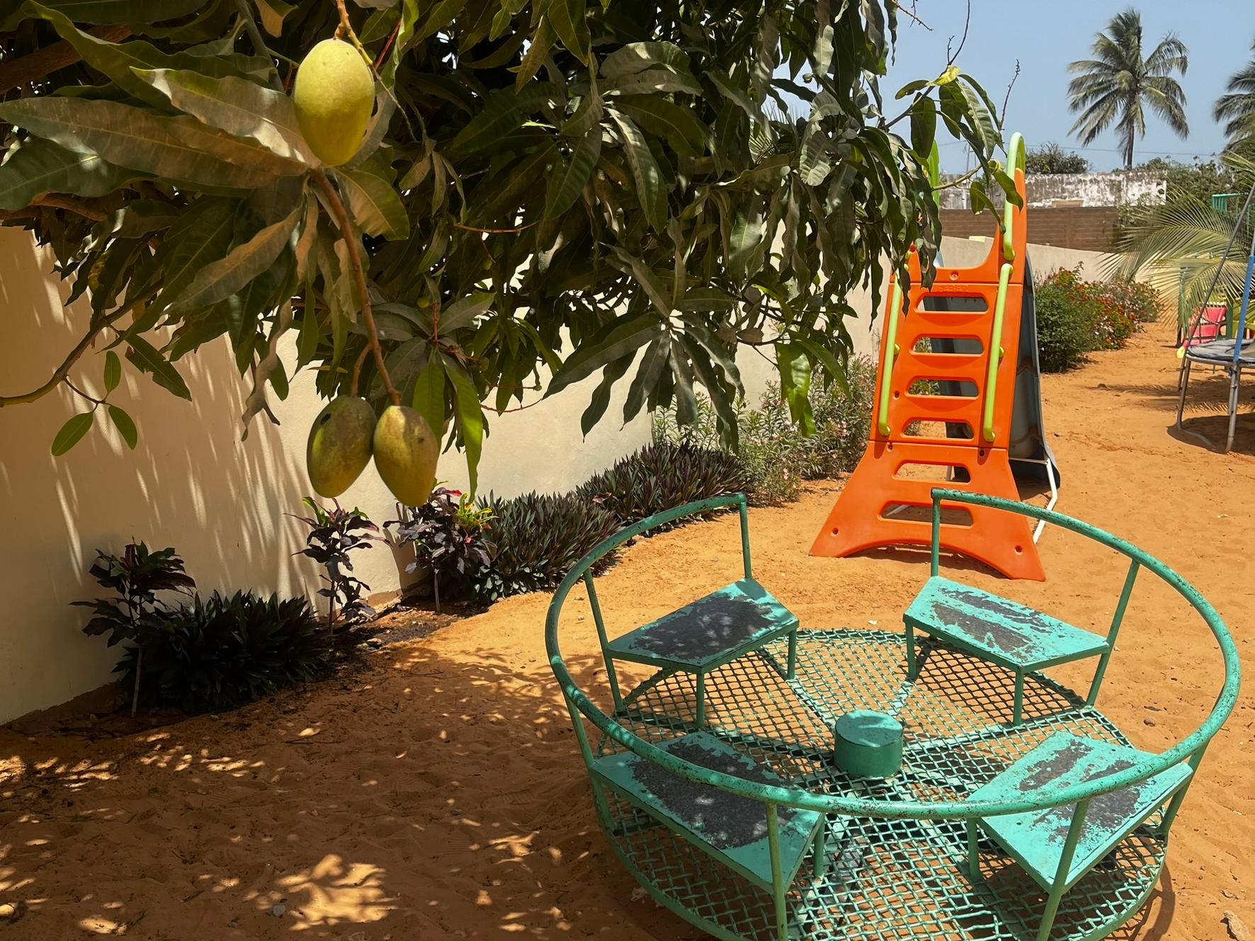 Spielplatz im Senegal