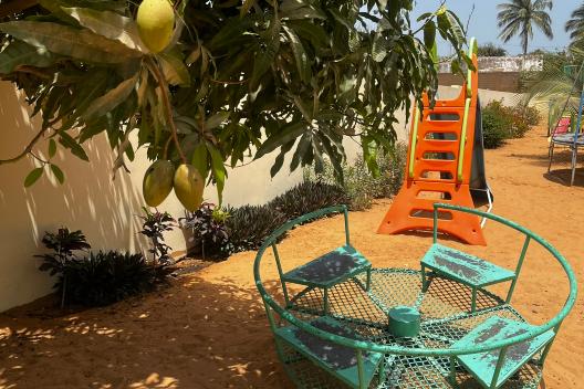 Spielplatz im Senegal