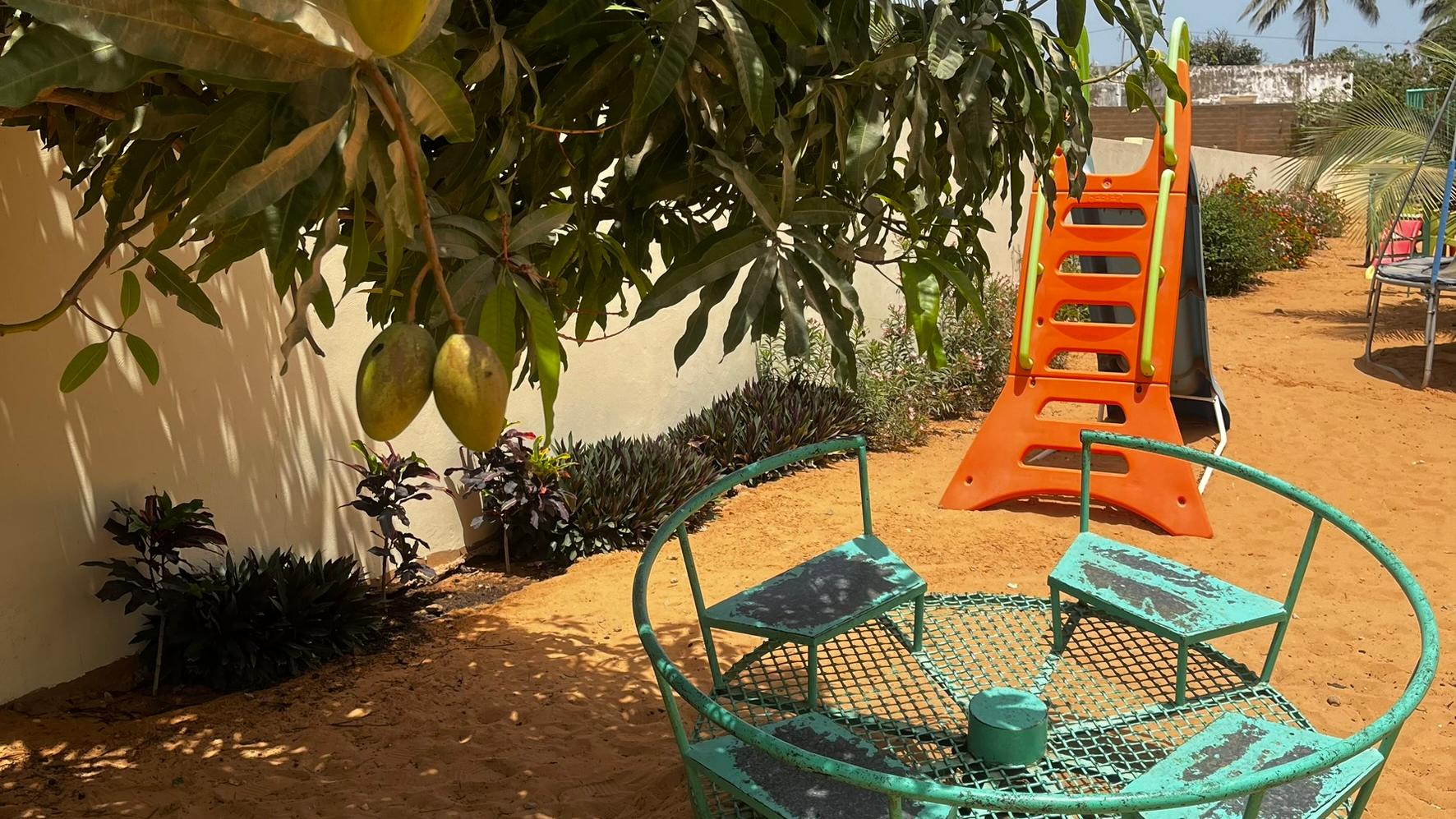 Spielplatz im Senegal