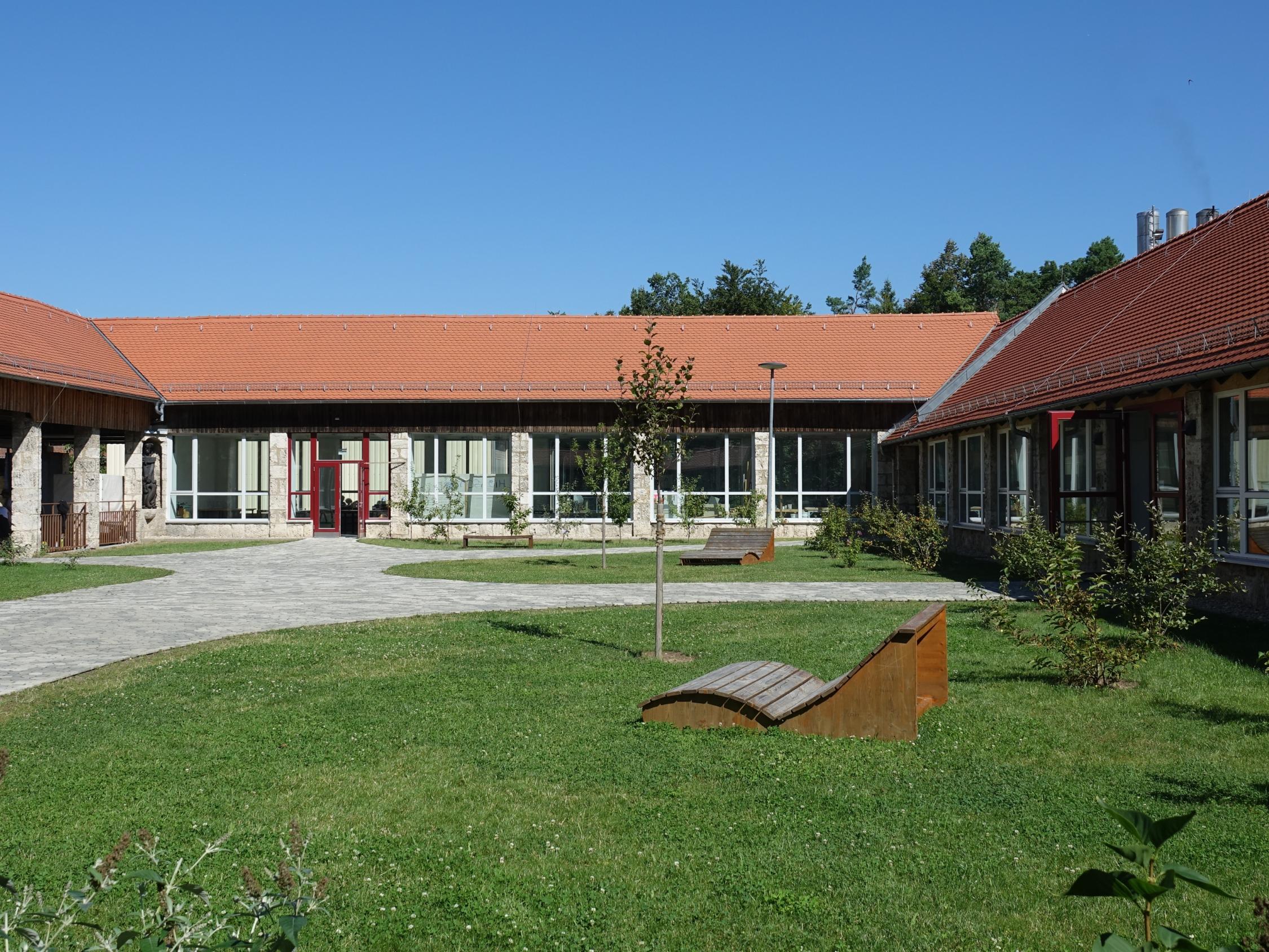 Ansicht Innenhof Burg