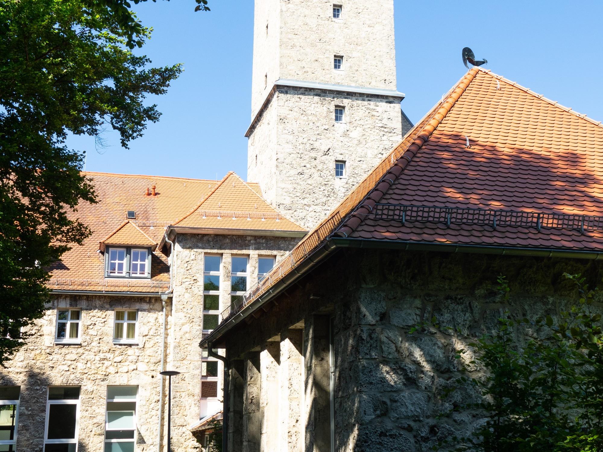 Ansicht Burg Hintereingang