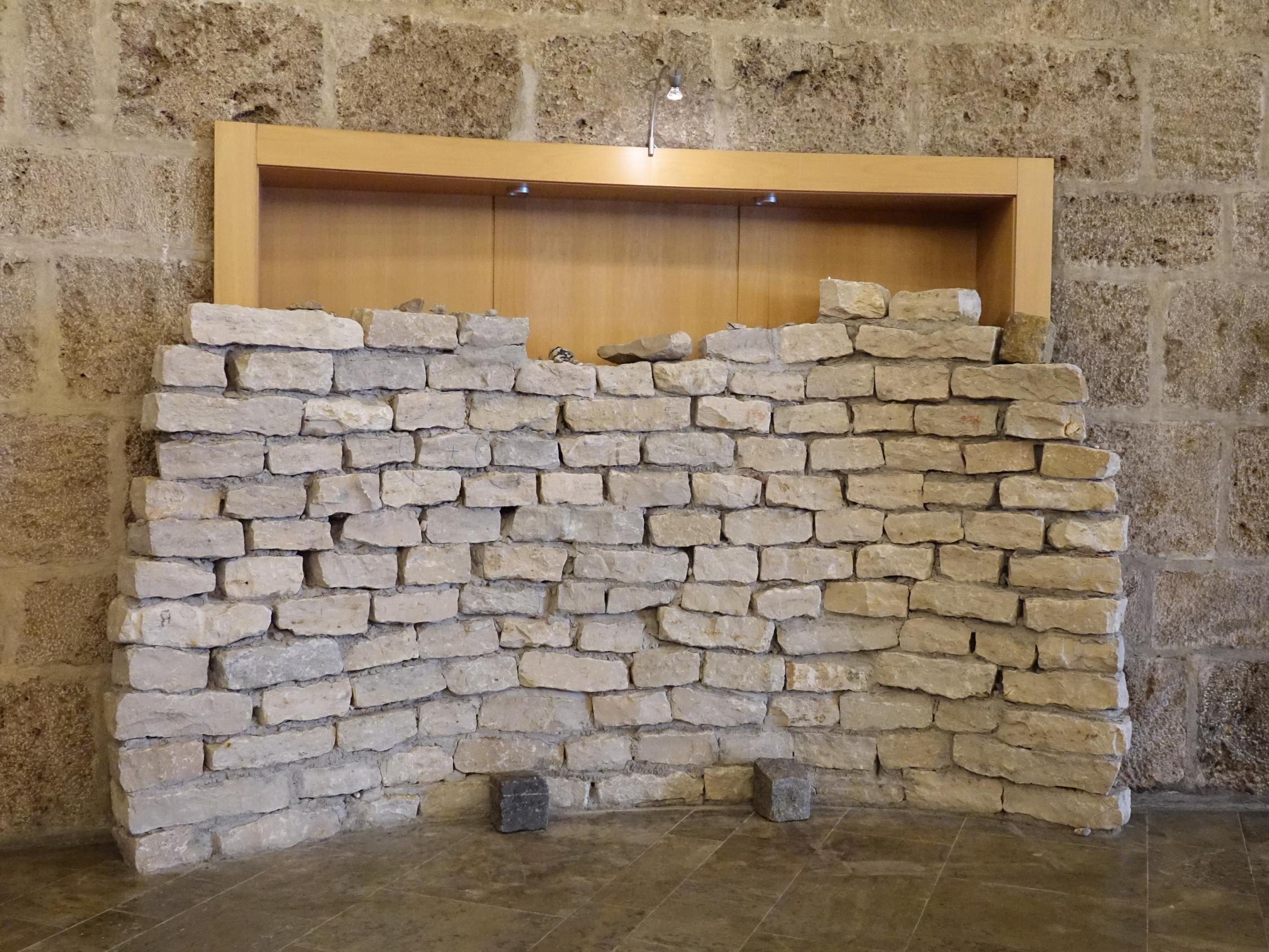 Klagemauer in der Unterkirche