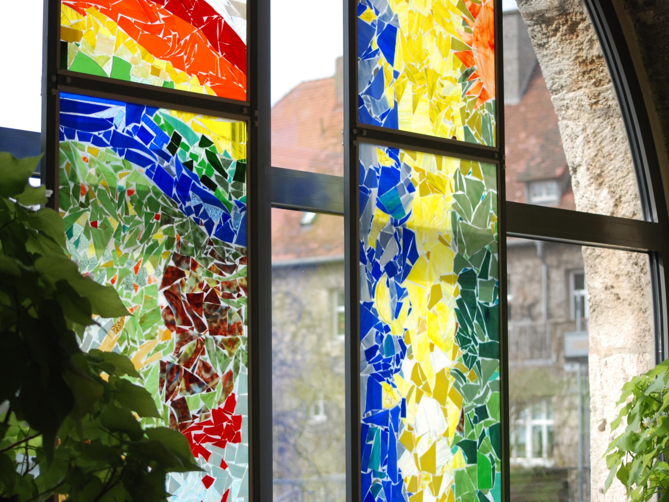 Fenster -Licht und Leben- im Wandelgang