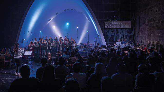 Festival beim Konzert in der Oberkirche