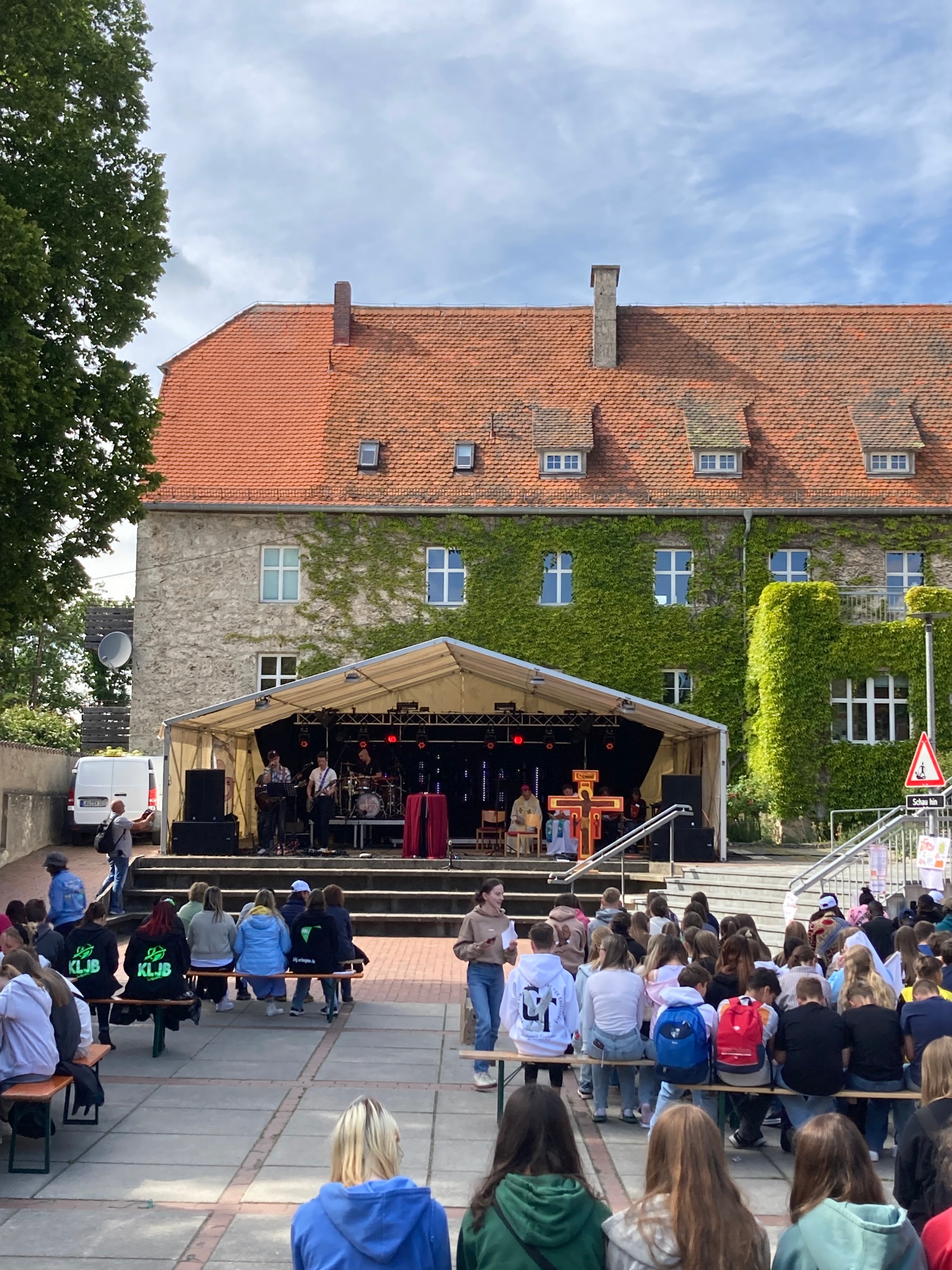 Andacht mit Erzbischof Herwig Gössl beim InSpirit Festival