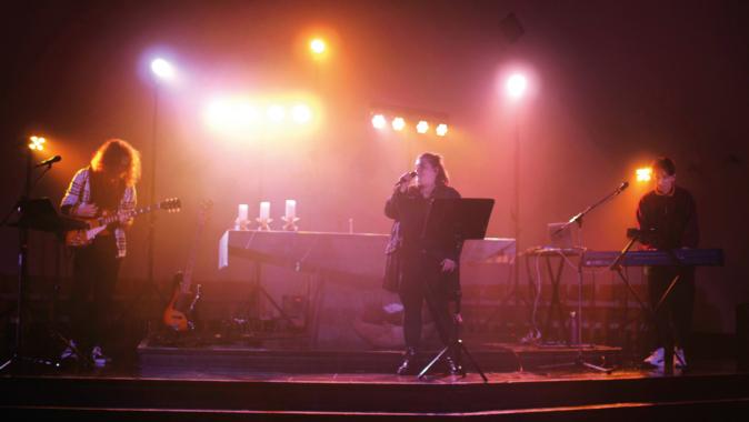 Beim Konzert in der Oberkirche