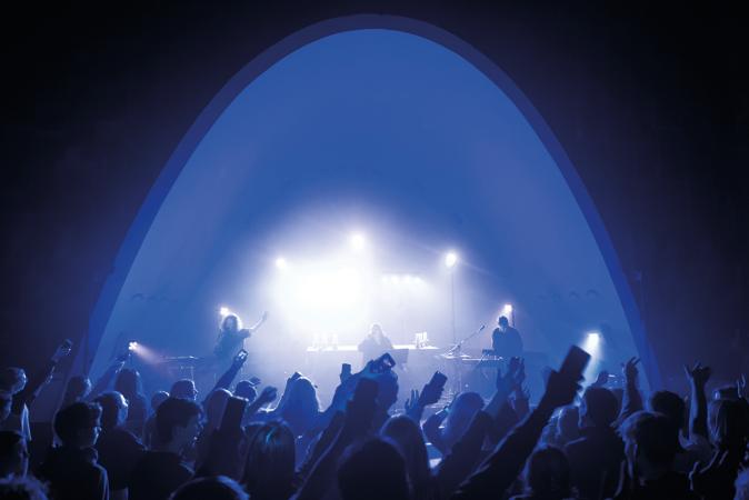 Beim FRL-Konzert in der Oberkirche