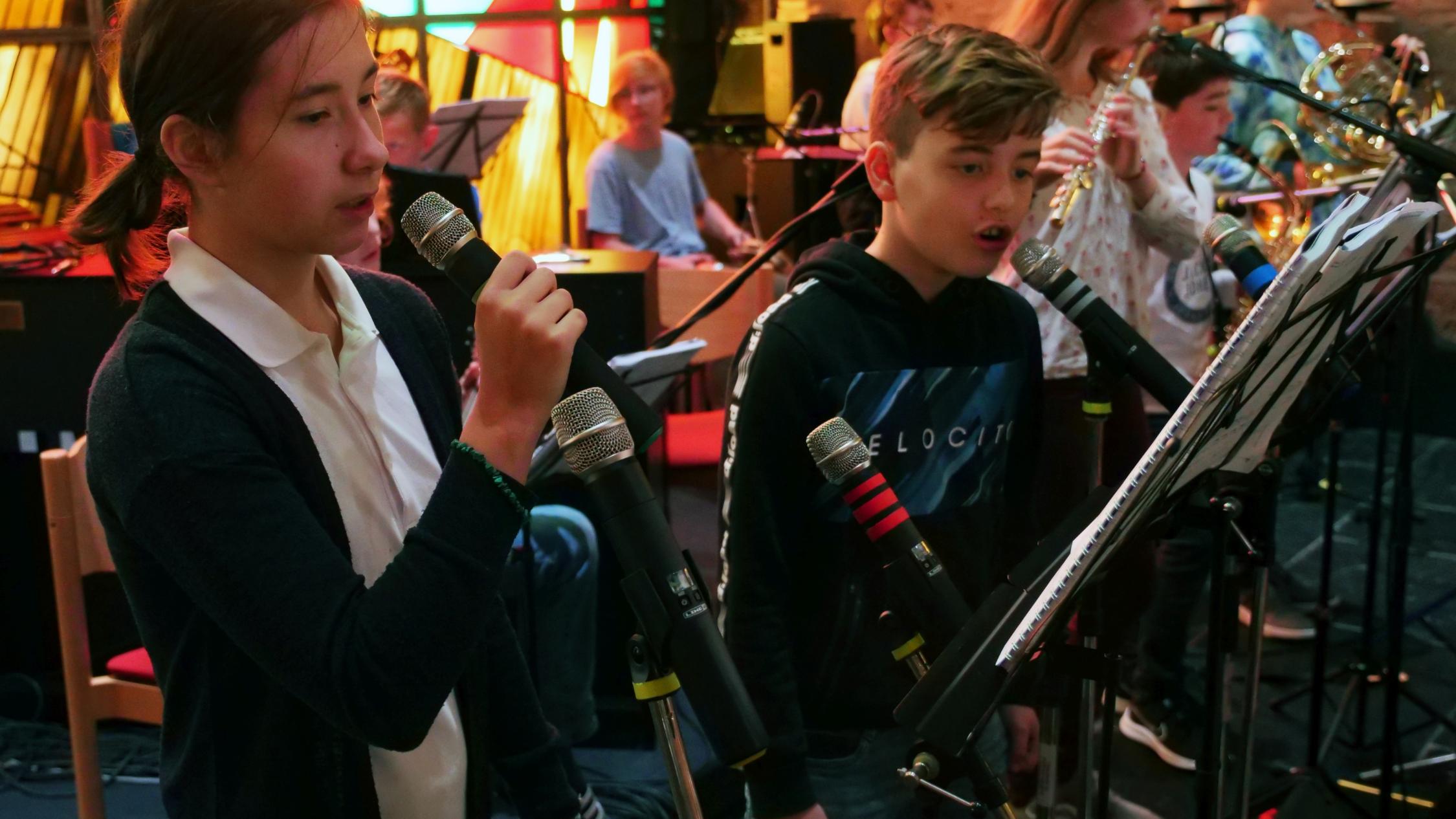 Kinderband in der Oberkirche