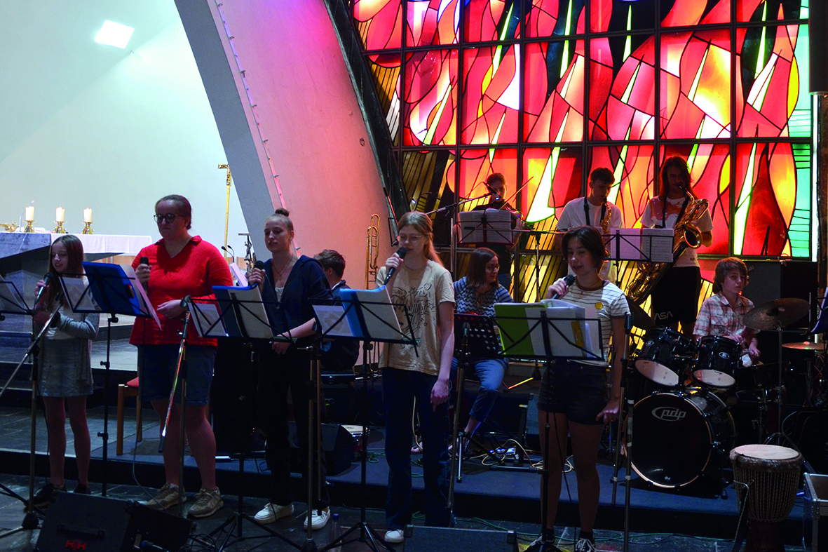 Teenieband in der Oberkirche