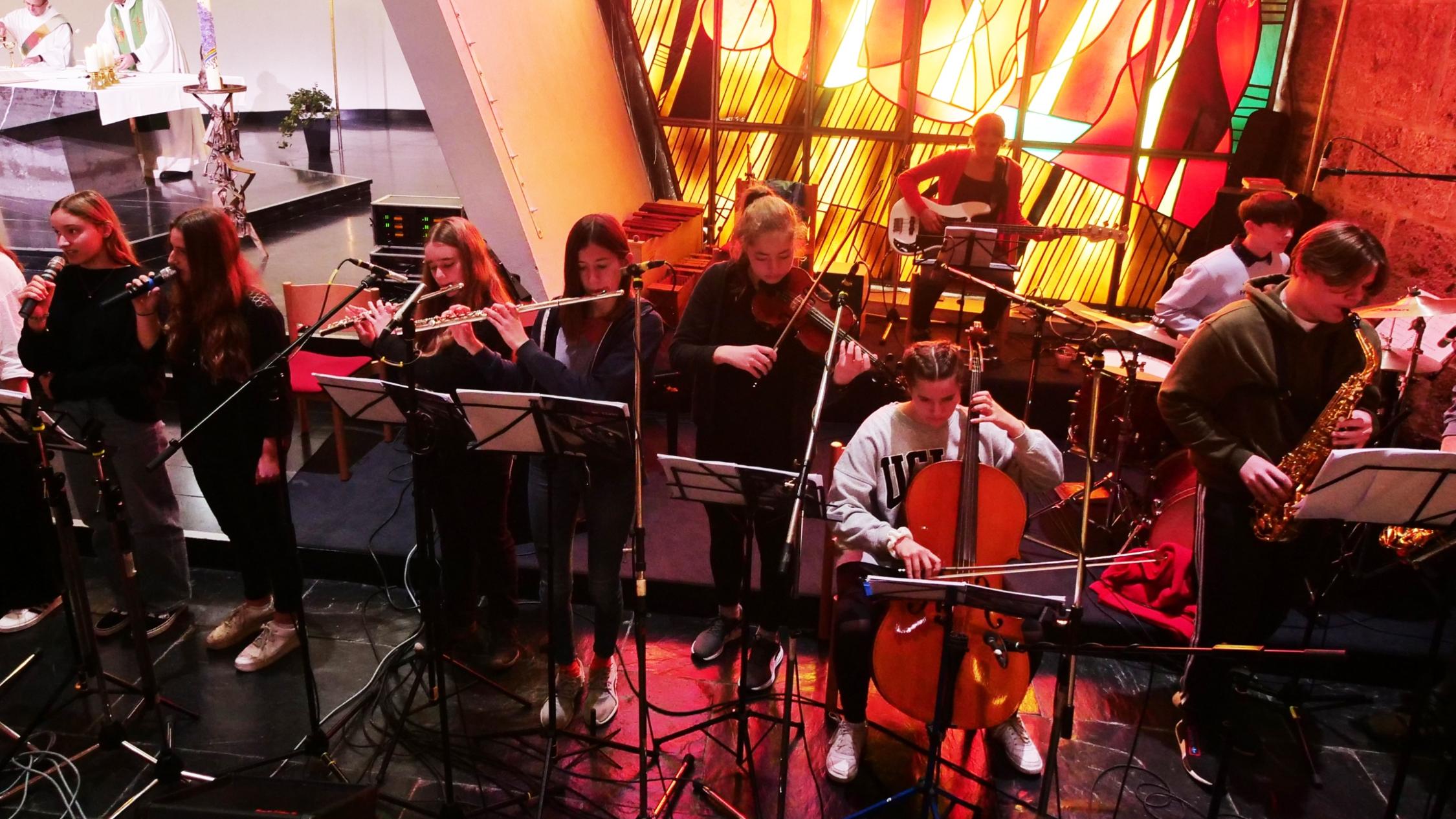 Teenieband in der Oberkirche