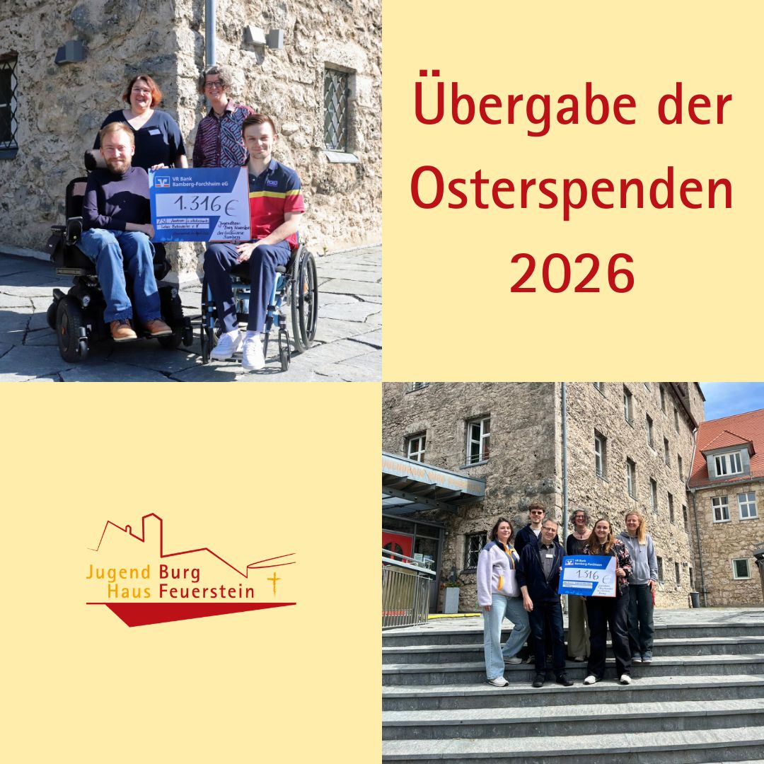 Übergabe der Osterspenden