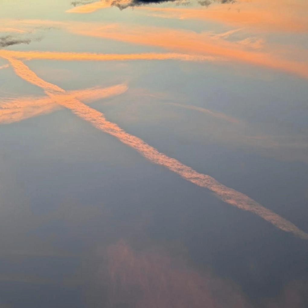 Wolkenformation - Blick aus dem Flugzeug