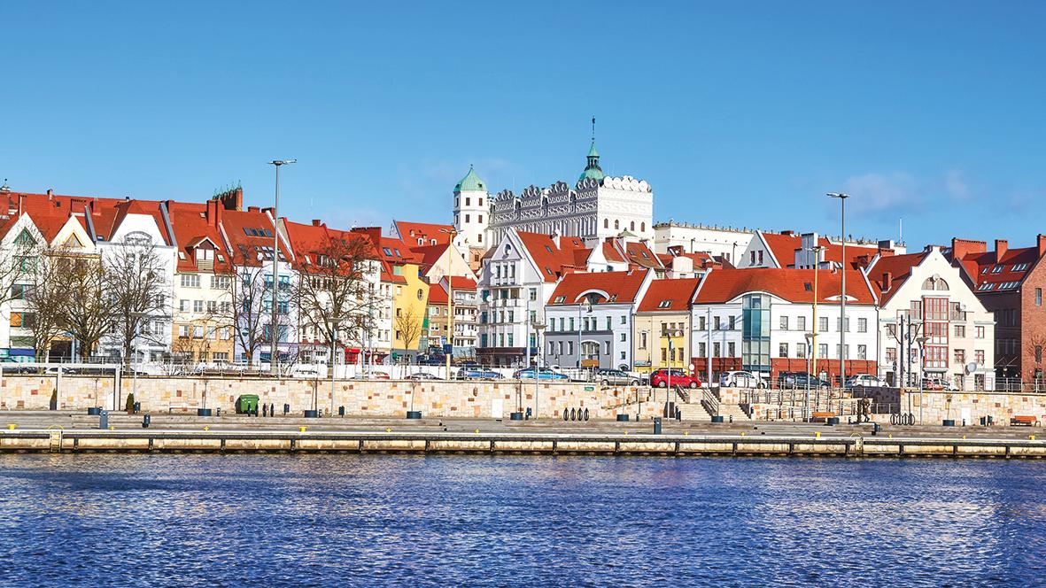 Uferpromenade von Stettin