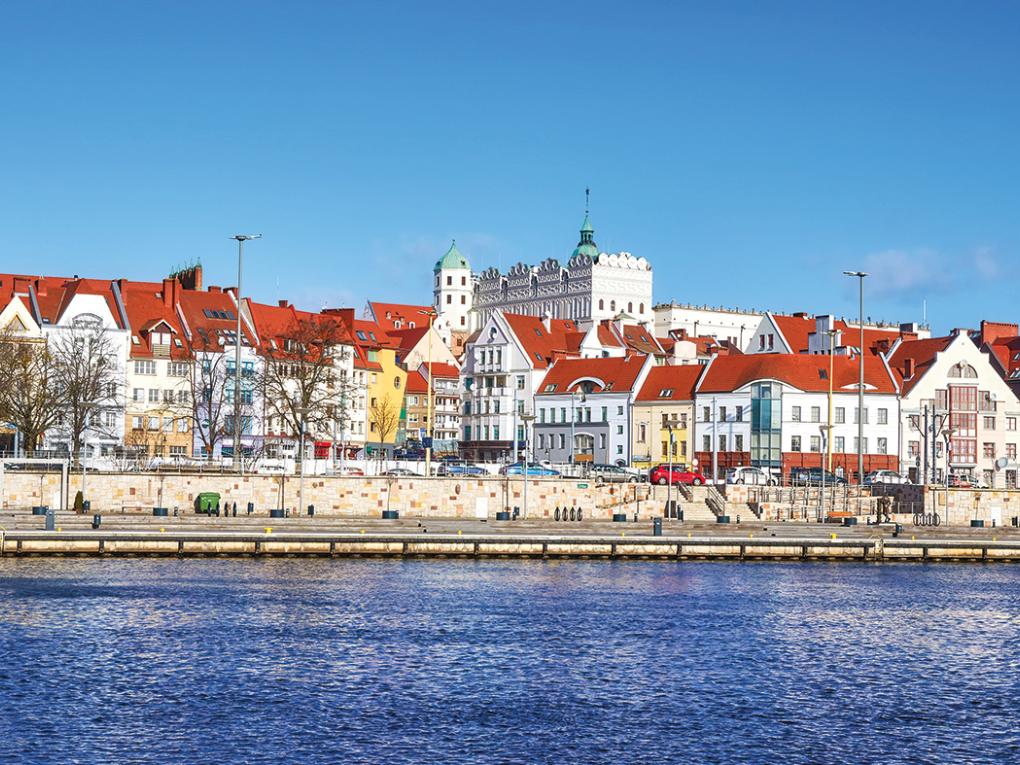 Uferpromenade von Stettin