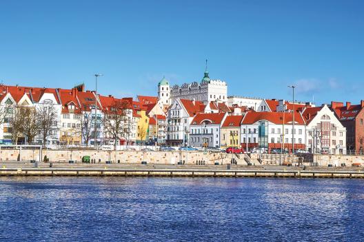 Uferpromenade von Stettin